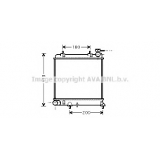 HYA2085 Prasco Радиатор, охлаждение двигателя