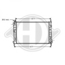 8142705 DIEDERICHS Радиатор, охлаждение двигателя
