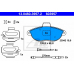 13.0460-3957.2 ATE Комплект тормозных колодок, дисковый тормоз