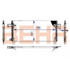 7500380 BEHR Condenser