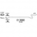 01.30060 MTS Труба выхлопного газа