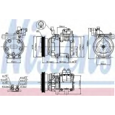 89291 NISSENS Компрессор, кондиционер