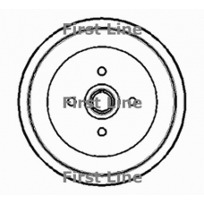 FBR992 FIRST LINE Тормозной барабан