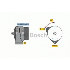 0 124 615 053 BOSCH Генератор