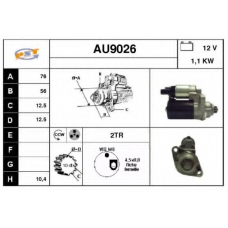 AU9026 SNRA Стартер