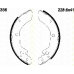 8100 14338 TRISCAN Комплект тормозных колодок