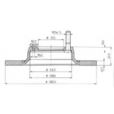 BDC3430 QUINTON HAZELL Тормозной диск