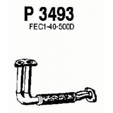 P3493 FENNO Труба выхлопного газа