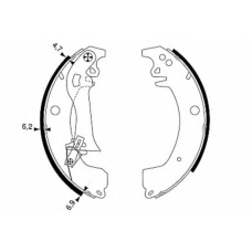 8DB 355 002-101 HELLA PAGID Комплект тормозных колодок