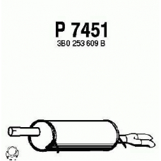 P7451 FENNO Глушитель выхлопных газов конечный
