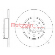 61390.00 METZGER Тормозной диск