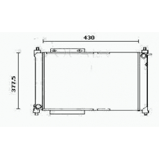 RM0120 EQUAL QUALITY Радиатор, охлаждение двигателя