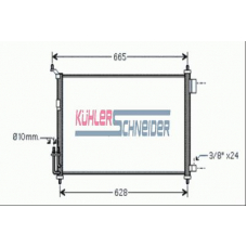 1620251 KUHLER SCHNEIDER Конденсатор, кондиционер