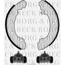BBS1052K BORG & BECK Комплект тормозных колодок