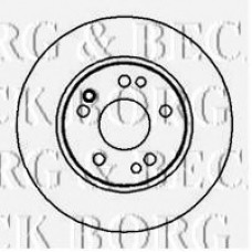 BBD4830 BORG & BECK Тормозной диск