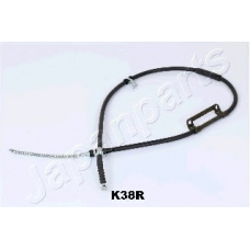 BC-K38R JAPANPARTS Трос, стояночная тормозная система