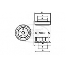 ST 345 SCT Топливный фильтр