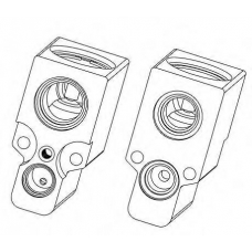 38367 NRF Расширительный клапан, кондиционер
