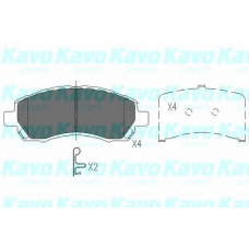 KBP-8015 KAVO PARTS Комплект тормозных колодок, дисковый тормоз
