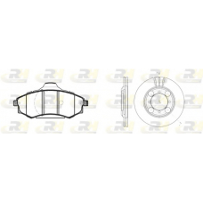 8318.02 ROADHOUSE Комплект тормозов, дисковый тормозной механизм