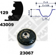 23009 MAPCO Комплект ремня ГРМ