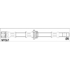 G1900.52 WOKING Тормозной шланг