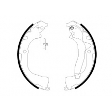 8DB 355 022-061 HELLA Комплект тормозных колодок