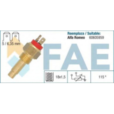 34265 FAE Температурный датчик охлаждающей жидкости