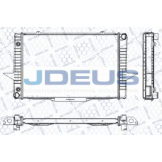 RA0310370 JDEUS Радиатор, охлаждение двигателя