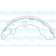 KBS-8902 KAVO PARTS Комплект тормозных колодок