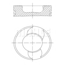 228 98 00 MAHLE Поршень