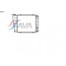 PE2022 AVA Радиатор, охлаждение двигателя