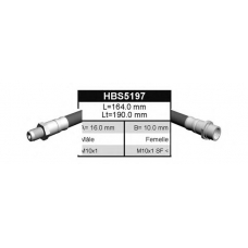 HBS5197 QUINTON HAZELL Тормозной шланг