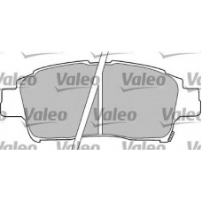 540965 VALEO Комплект тормозных колодок, дисковый тормоз