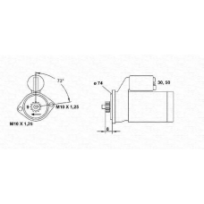 943241049010 MAGNETI MARELLI Стартер