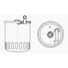 213908510000 MAGNETI MARELLI Топливный фильтр