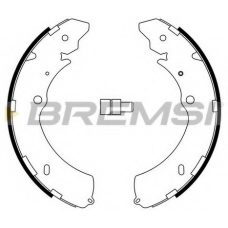 GF0755 BREMSI Комплект тормозных колодок