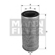 C 14 160 MANN-FILTER Воздушный фильтр