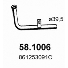 58.1006 ASSO Труба выхлопного газа