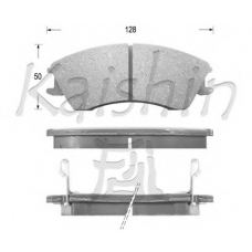 FK7033 KAISHIN Комплект тормозных колодок, дисковый тормоз