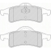 FSL1524 FERODO Комплект тормозных колодок, дисковый тормоз