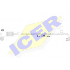 610604 E C ICER Сигнализатор, износ тормозных колодок