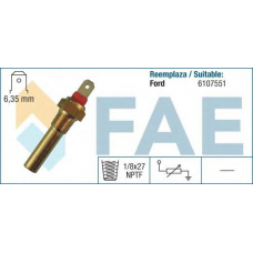 31640 FAE Датчик, температура охлаждающей жидкости