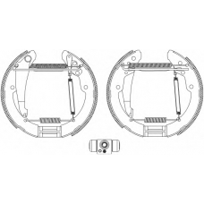 R0800 PAGID Комплект тормозных колодок