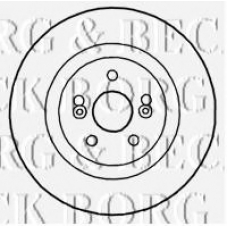 BBD4814 BORG & BECK Тормозной диск