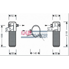 8932101 KUHLER SCHNEIDER Осушитель, кондиционер