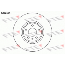 BS7699B FTE Тормозной диск