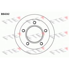 BS4242 FTE Тормозной диск