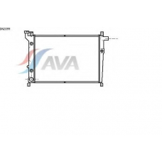 DN2099 AVA Радиатор, охлаждение двигателя