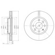 BG3569C DELPHI Тормозной диск